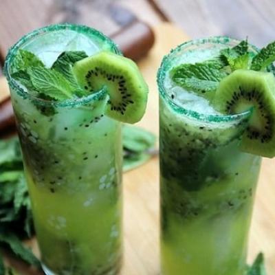 Nước ép kiwi lô hội 2